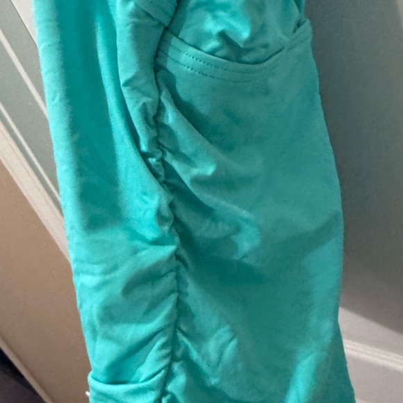 Lands' End Blue Swimsuit with Halter Neck - Picture 6 of 10